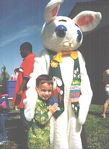 Austin & Easter Bunny